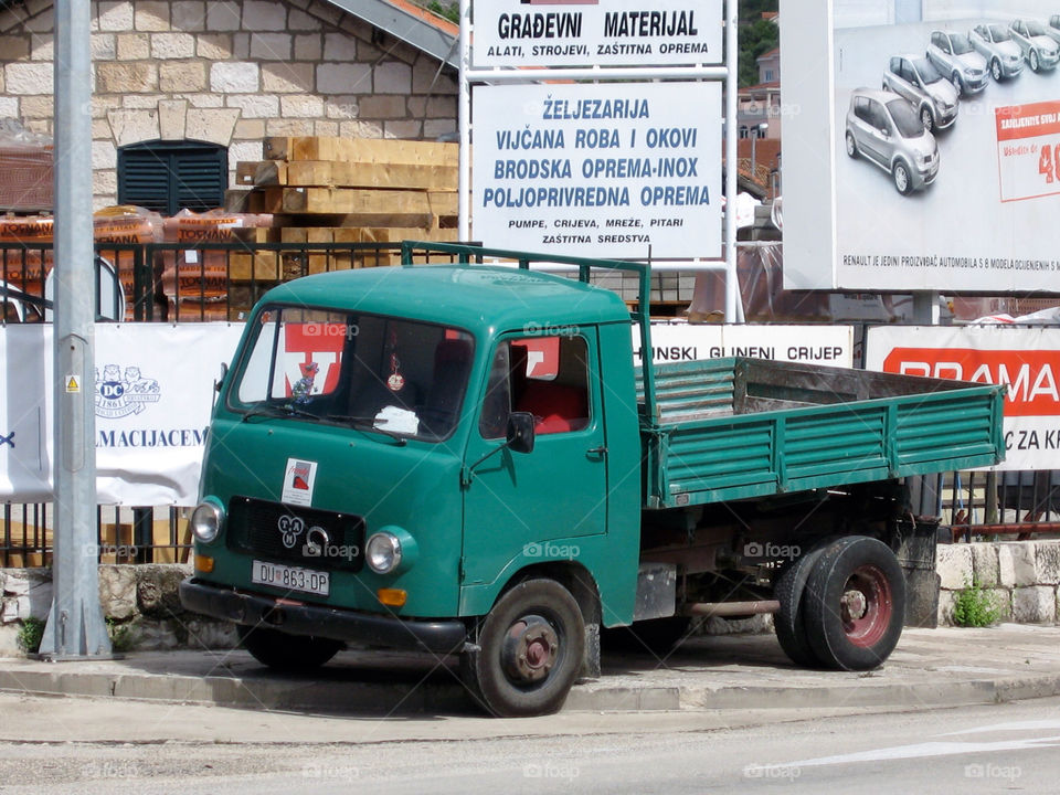 building industrial truck dubrovnik by ptrendy