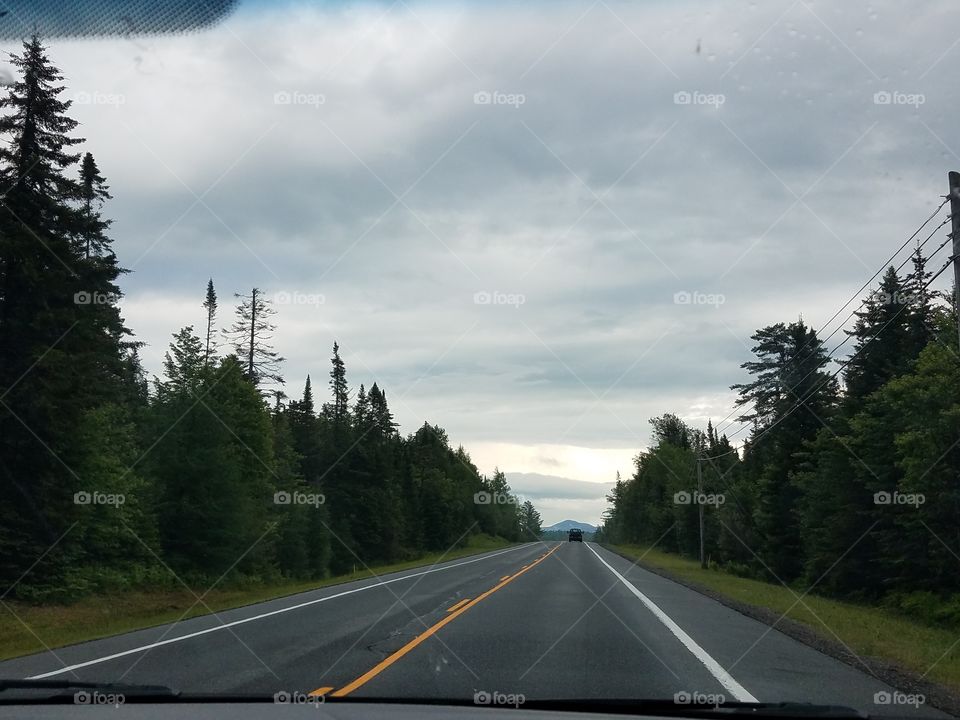 Road, Asphalt, Highway, No Person, Transportation System