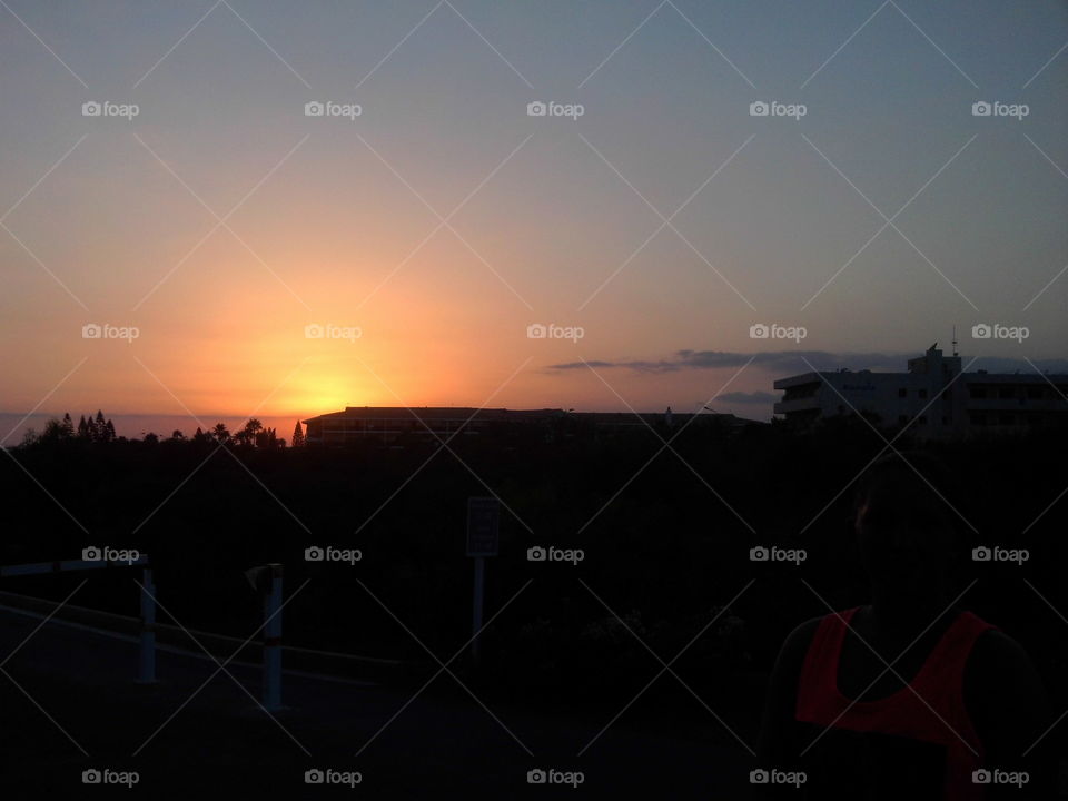 Besutiful Sunset at Cyprus 