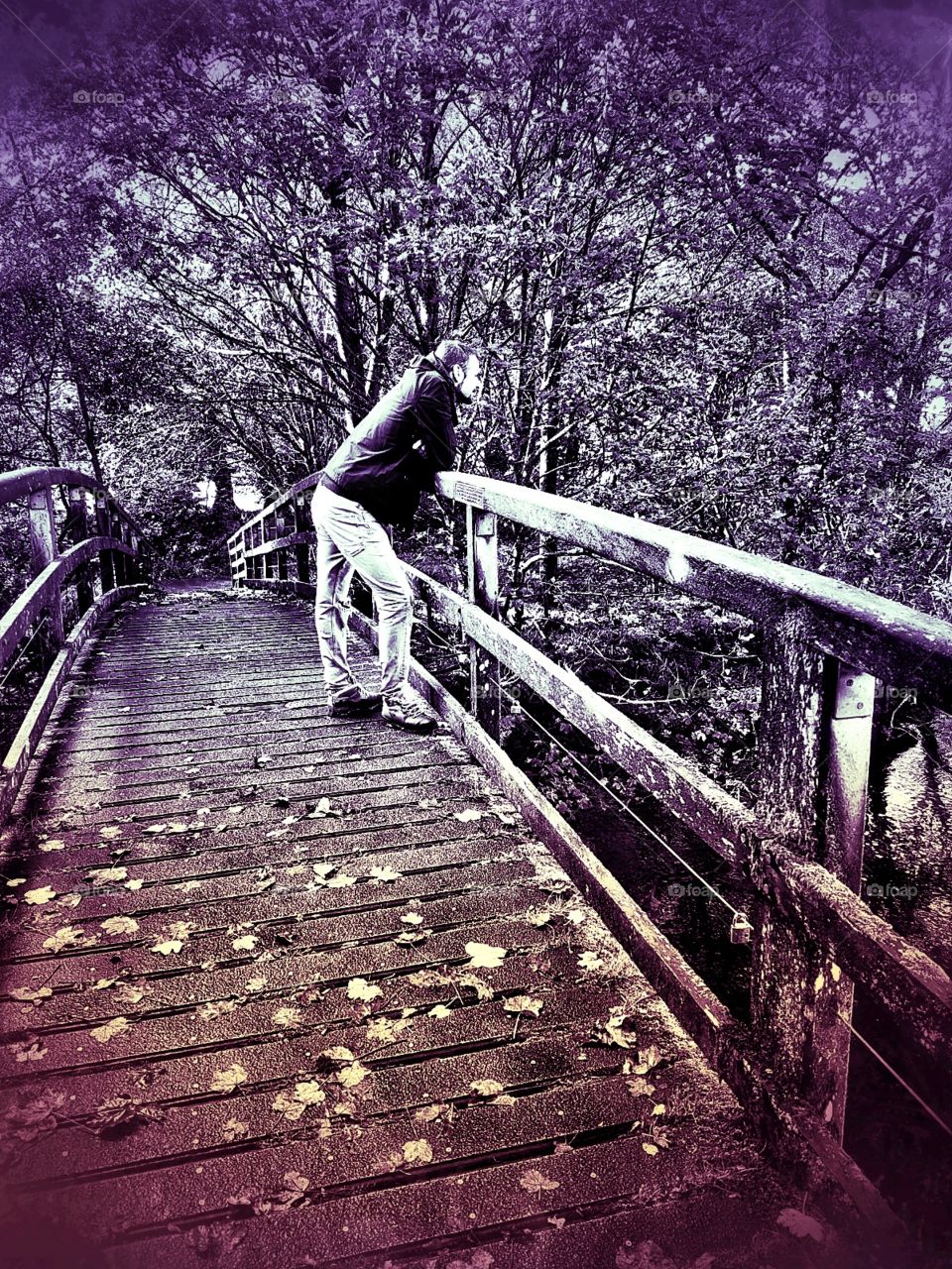 over looking lake Windermere