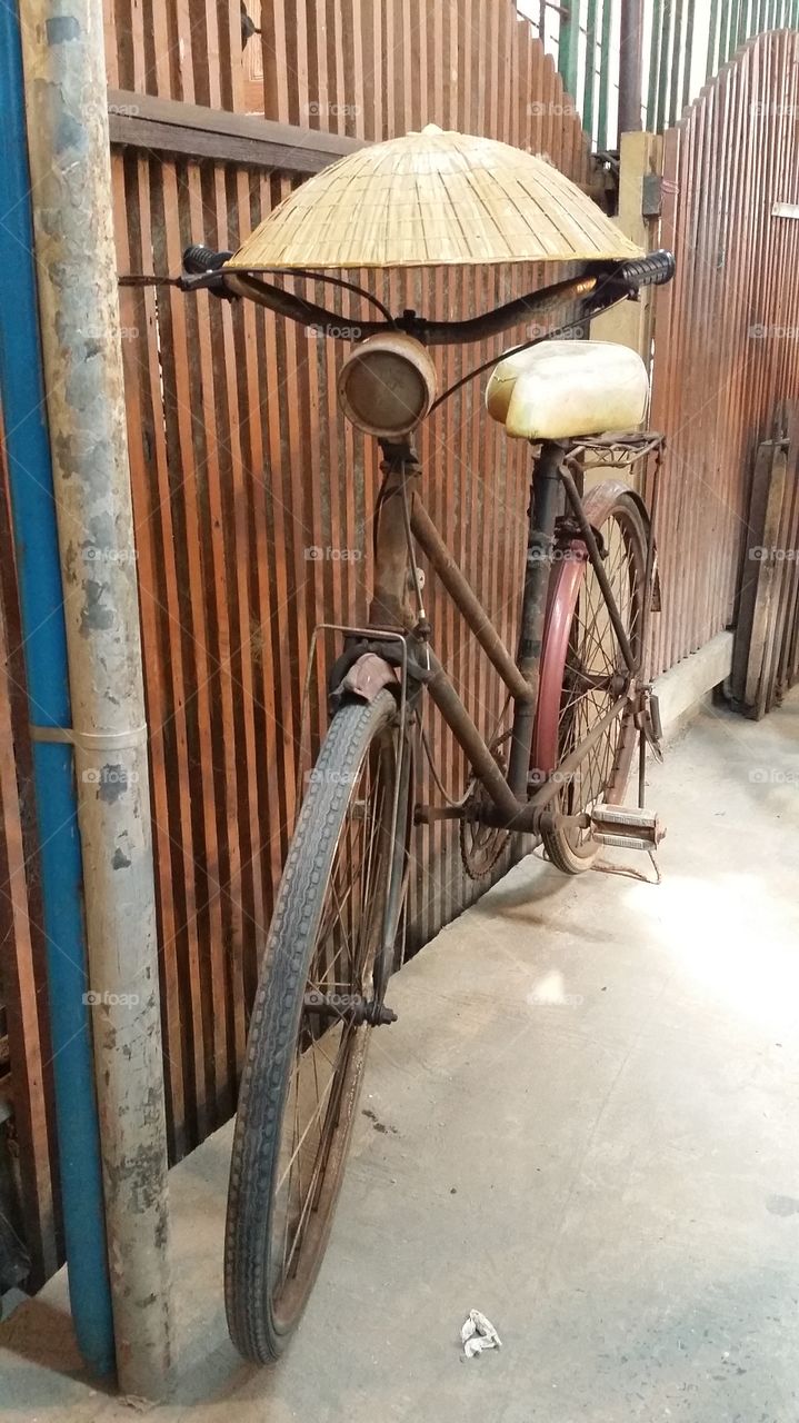 Beautiful Old Asian Bike