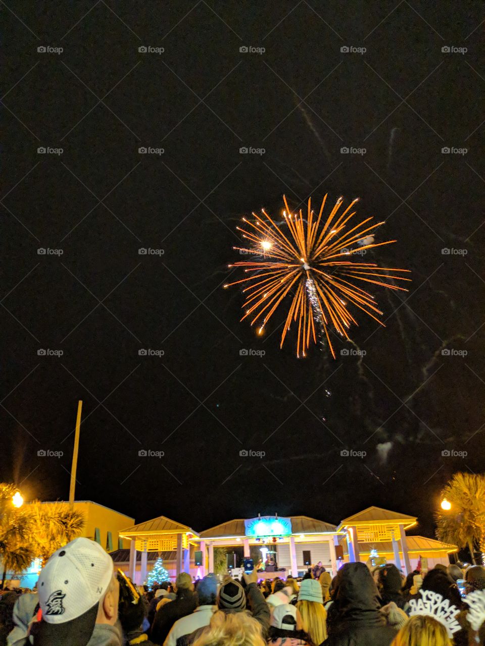 Fireworks at Carolina Beach