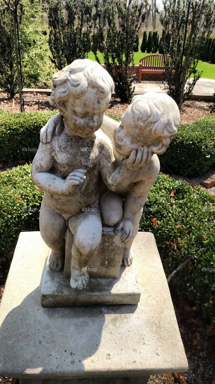 Babies Statue