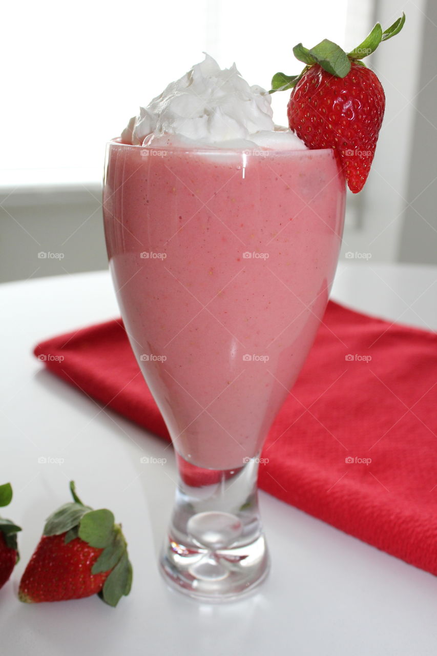 Strawberry Milkshake 