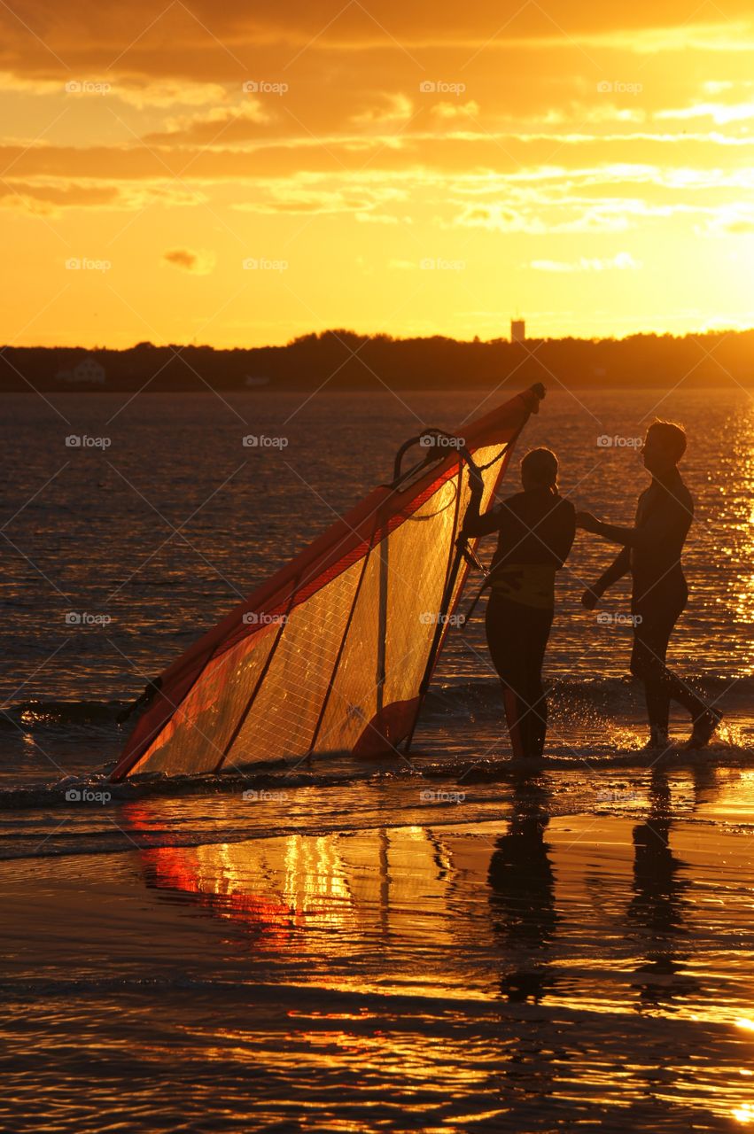 Reflection of a great day