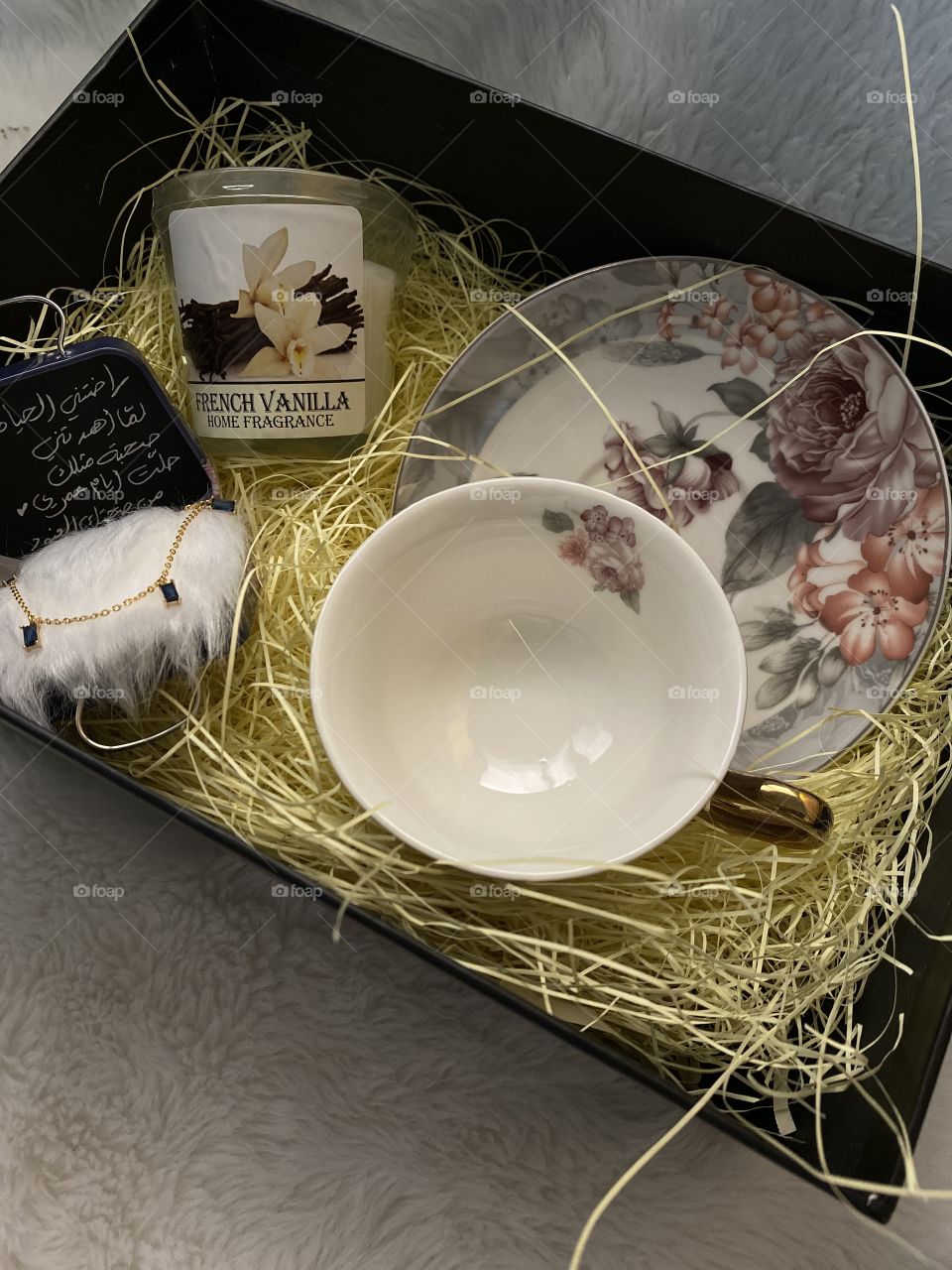 A simple gift from my coordination for my friend traveling to her beloved country Palestine