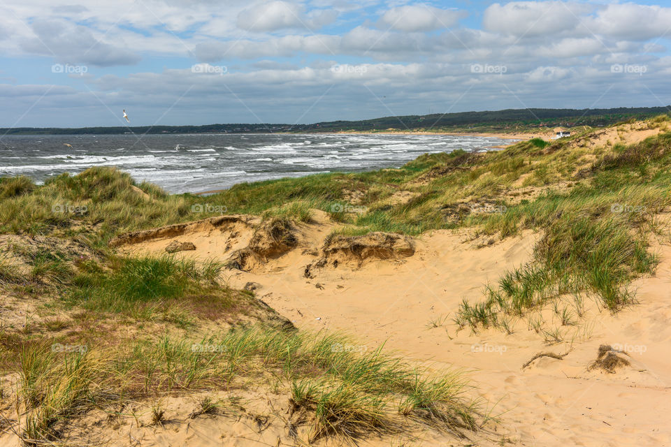 Tylösand beach outside Halmstad in Sweden.