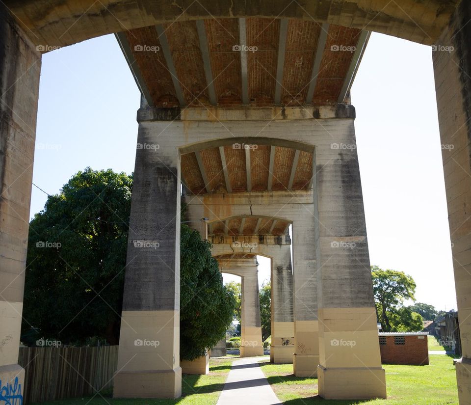 Brick Pillar Bridge