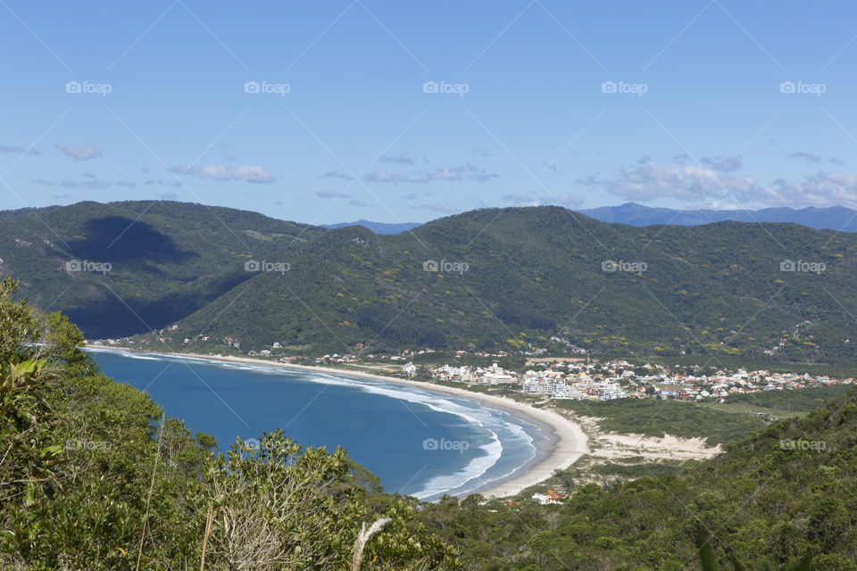 Pantano do Sul Beach in Florianopolis.