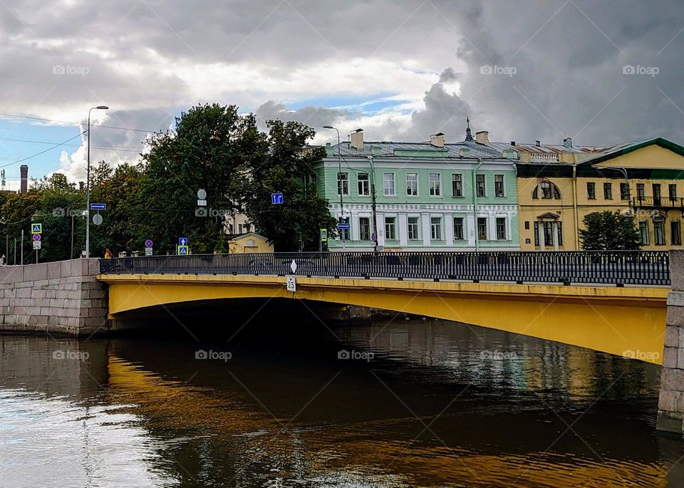 City 🏢 Urban water 💦 Bridge 🌉 Reflection 💦