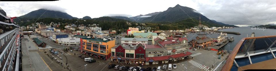 Ketchikan from up high