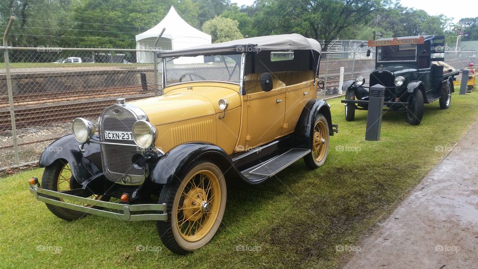 Vintage Car, Thirlmere Festival Of Steam