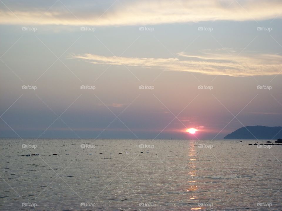 Sunset, Montenegro