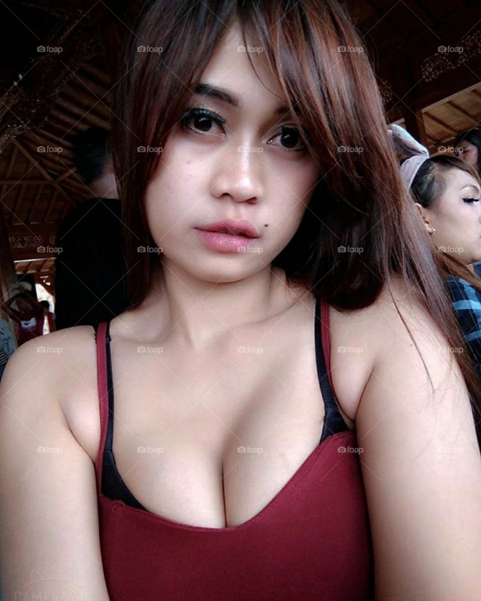 sexy asian woman and perfect body, her face is very exciting sexy red lips want to kiss intimately 7