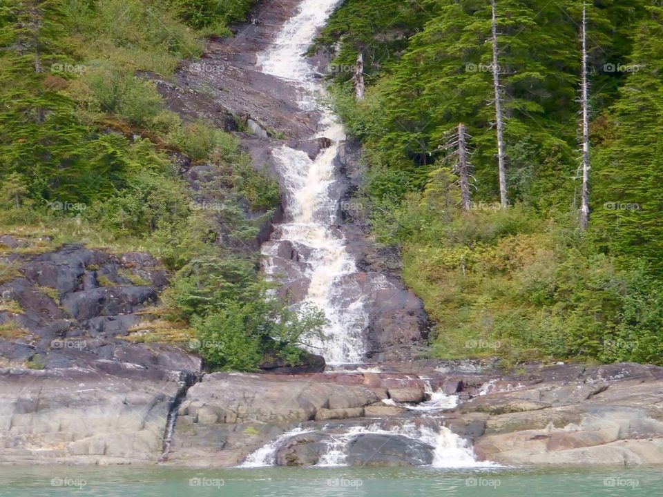 Waterfall in Alaska