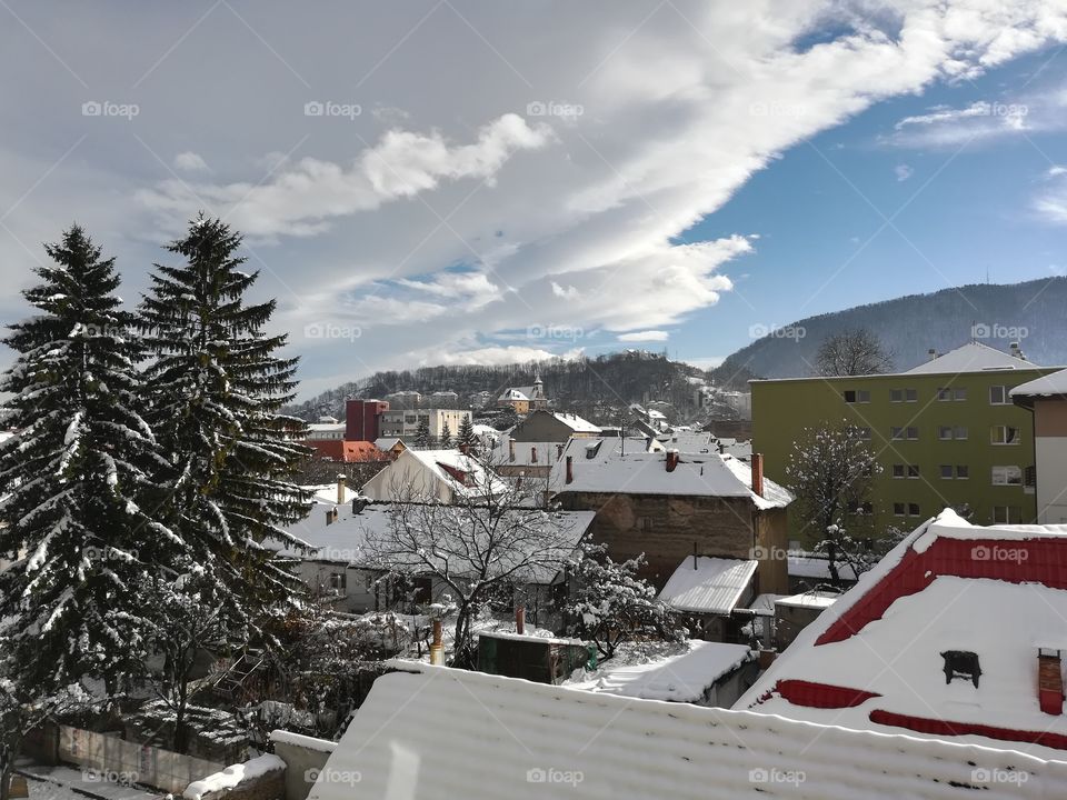 Brașov winter