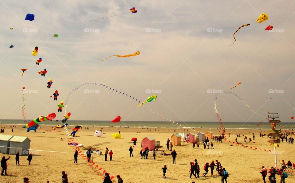 Berck kite competition