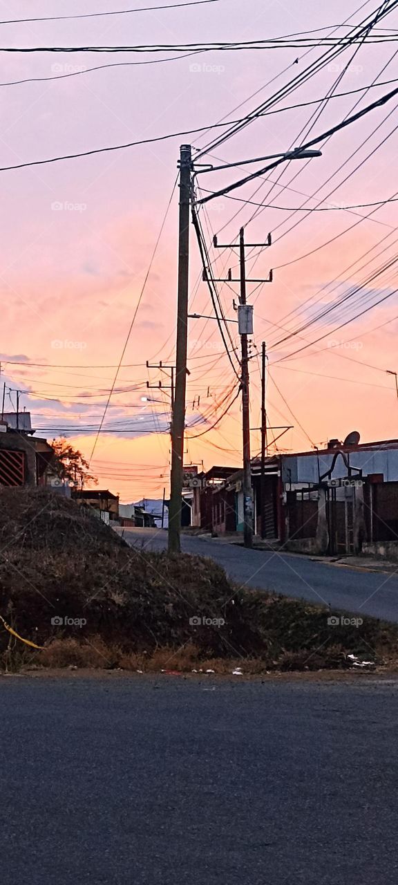 Lindo amanecer en mi hermosa provincia Cartago