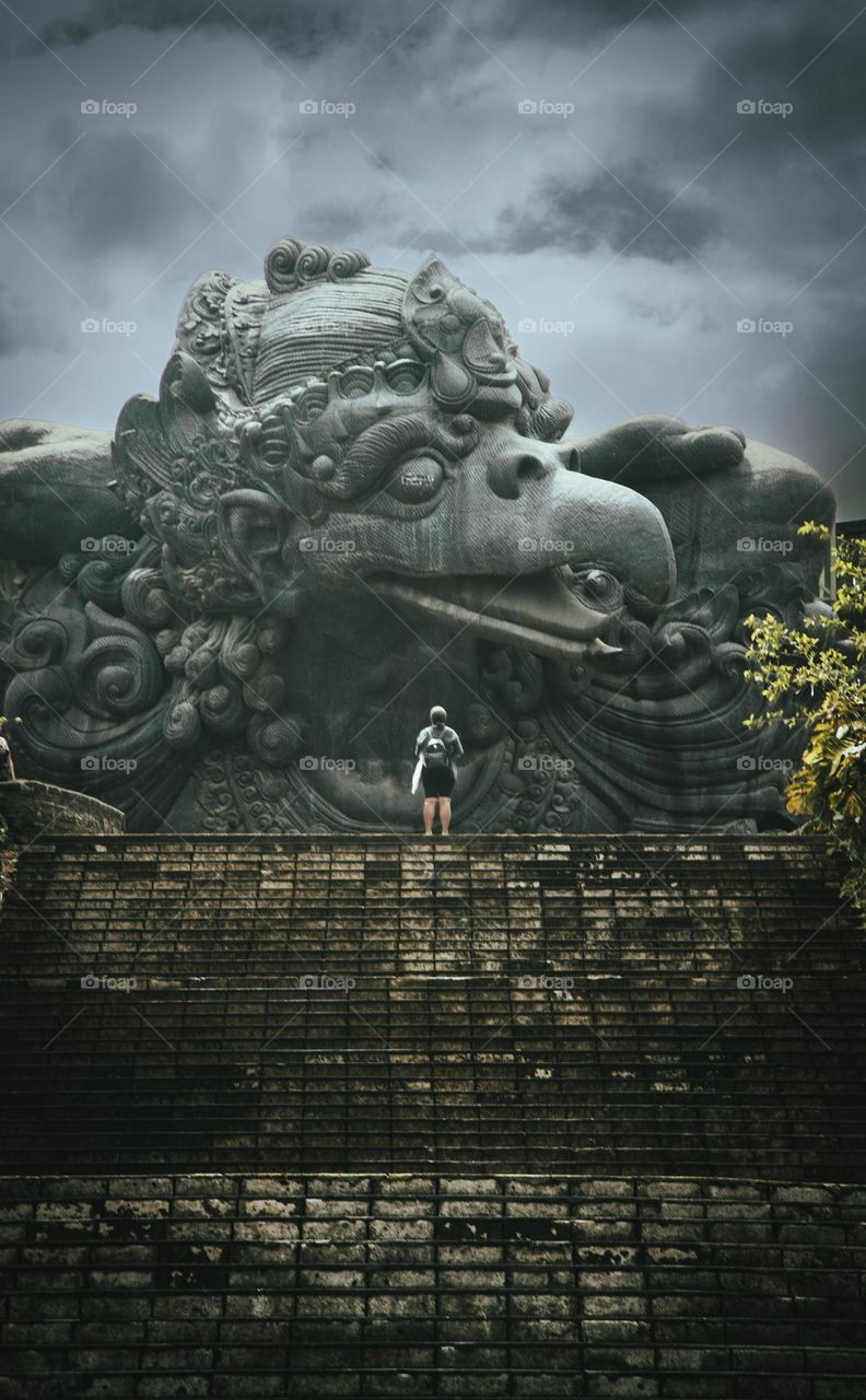 Garuda Statue In Bali