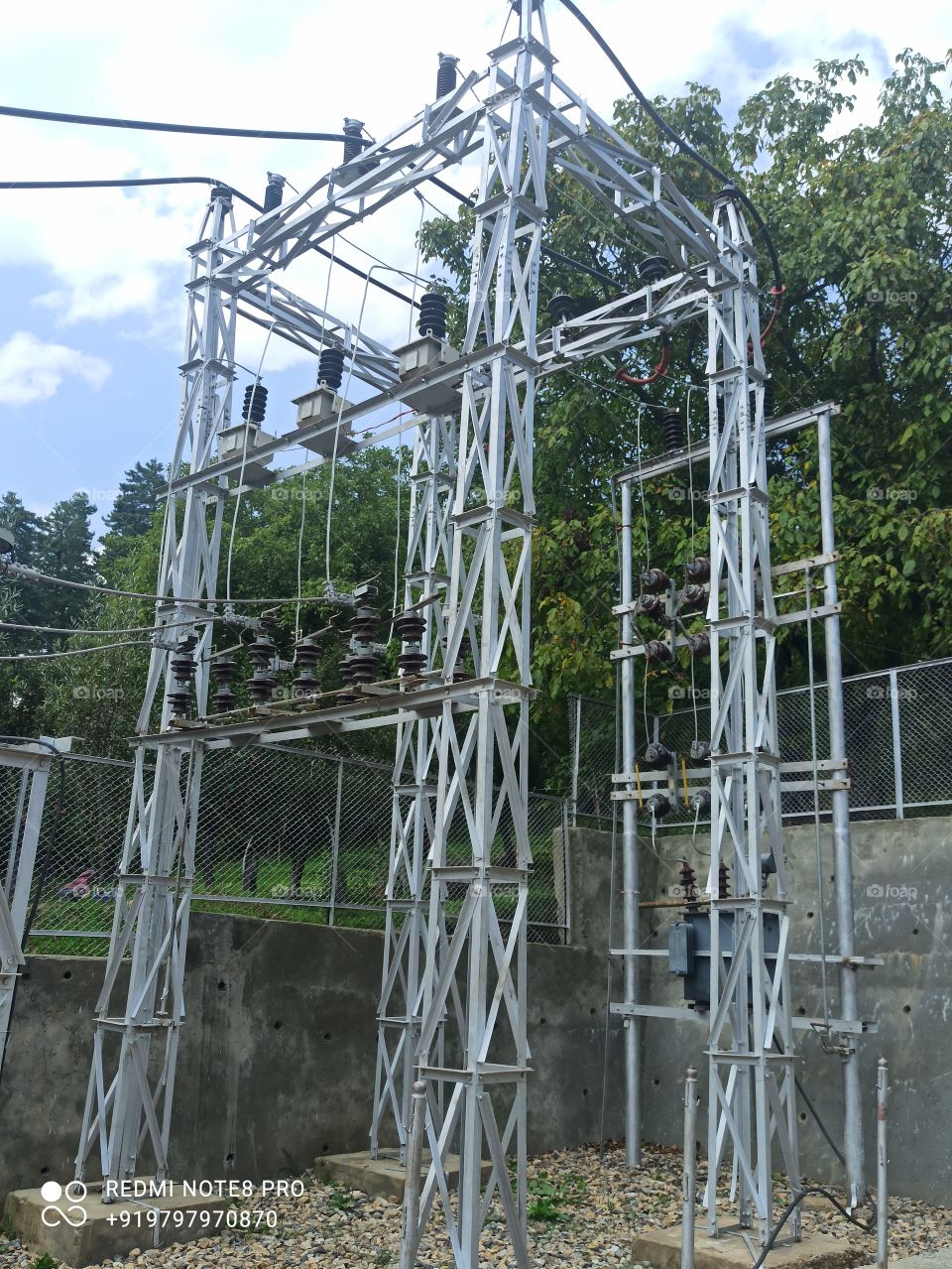 33kv Main Power Ganitaries at 33kv /11kv -6.3MVA Receiving at Village Keller Shopian Kashmir J&k having 3 outgoing 11kv feeders.....