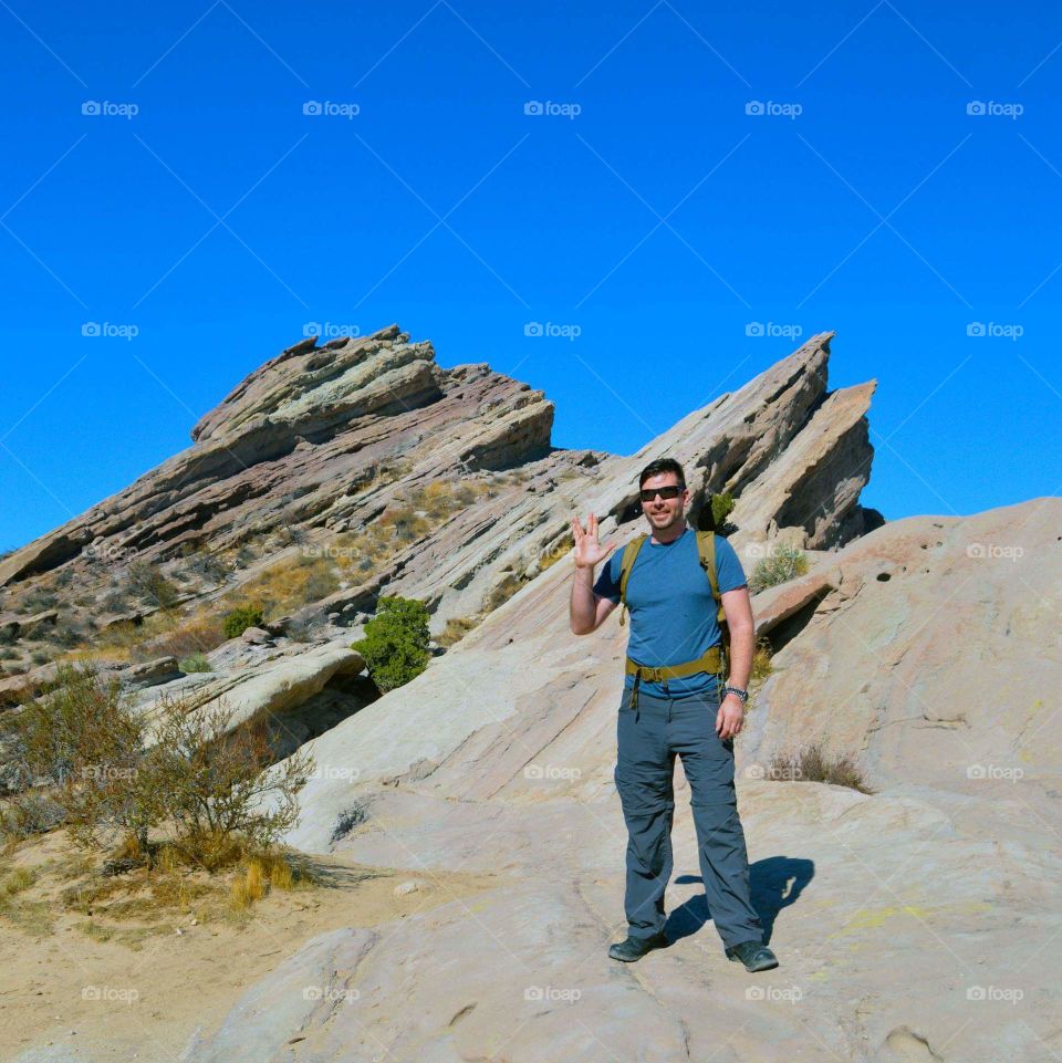 Vasquez rocks. Star Trek