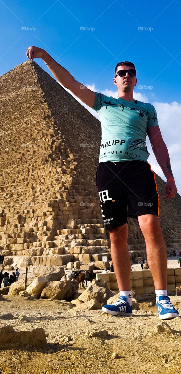 Египет Каир Пирамиды Хеопса