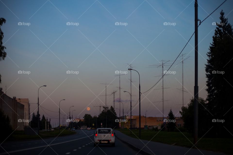 Road, Street, Sky, Transportation System, No Person