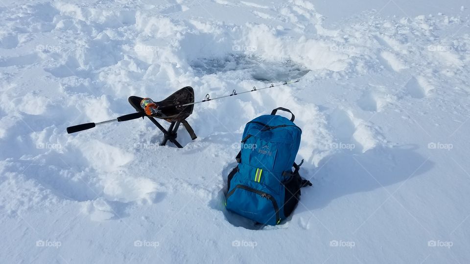 Ice fishing