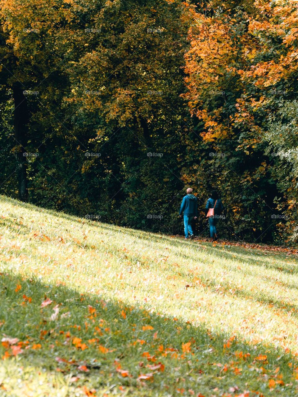 Romantic walk