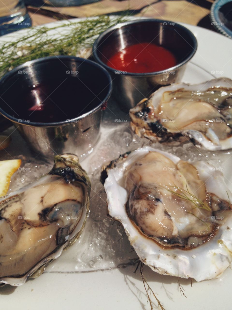 Bay oysters in the Pacific Northwest 