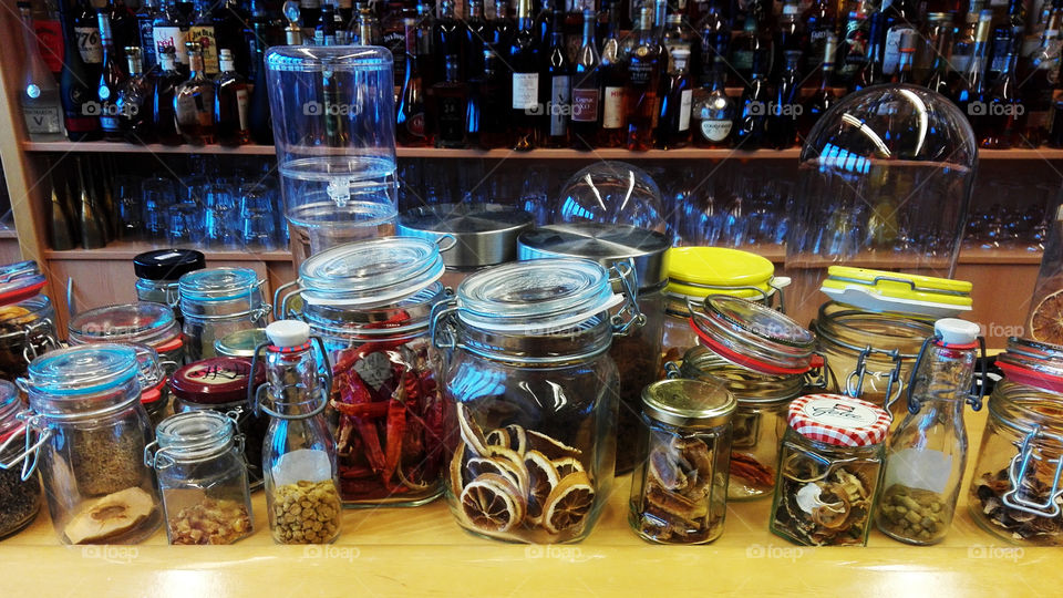 Spice, dried, marinated