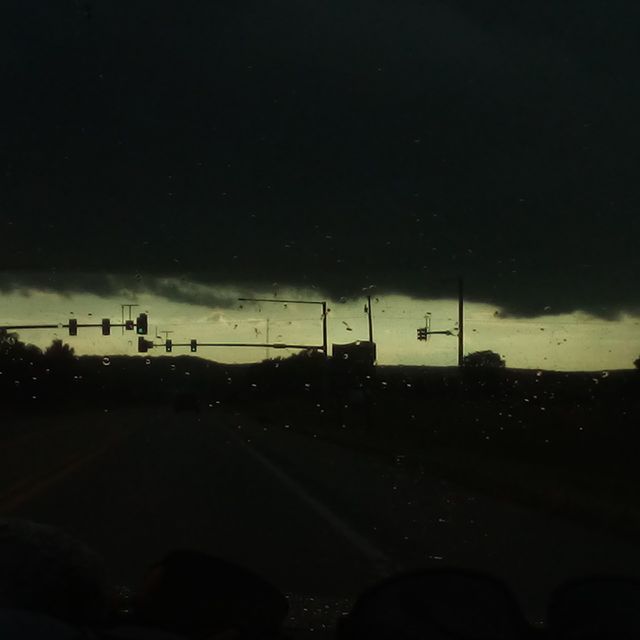wicked sky when we came to town one day last month. sure looks strange out there.