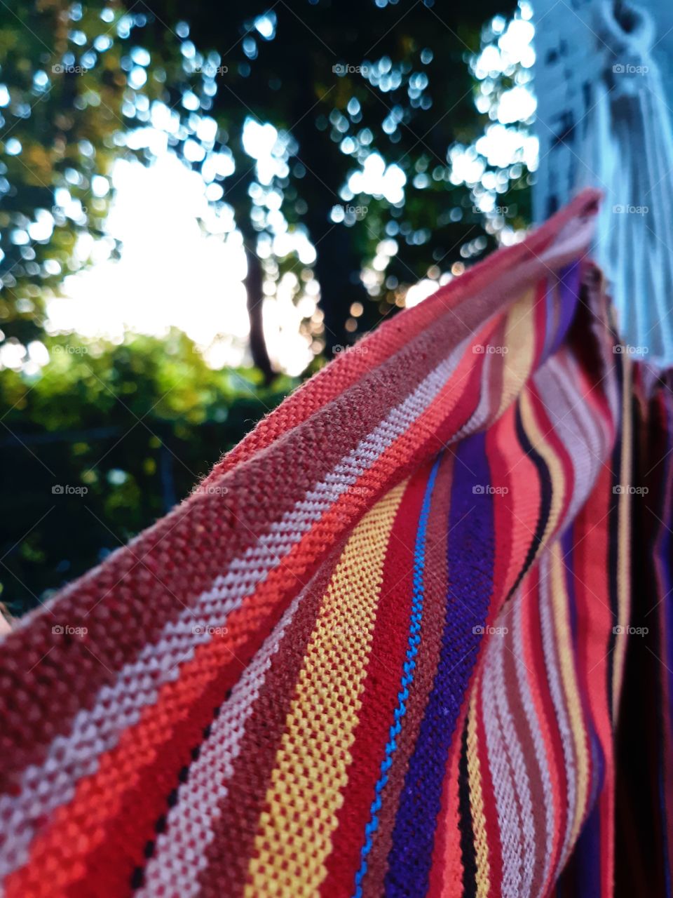 Texture of a hammock