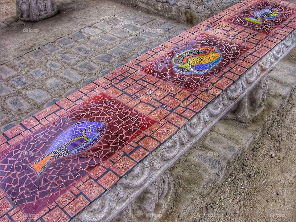 Mosaic Bench