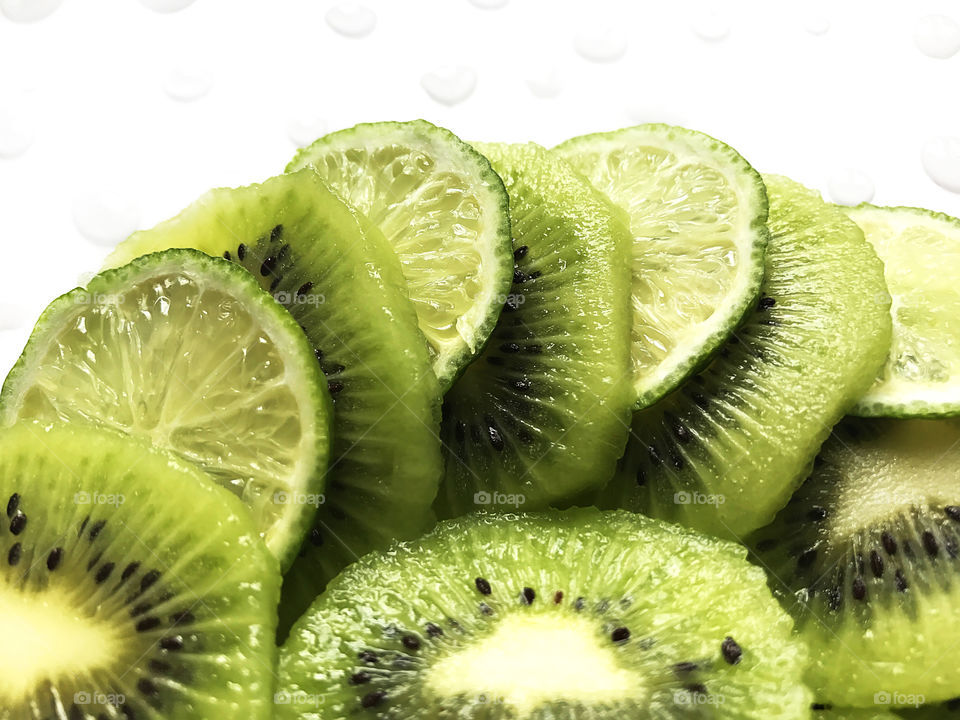 Kiwi and lime 