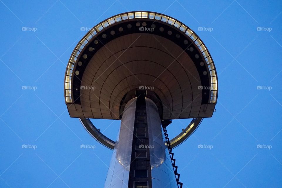 Beneath the Faro de Moncloa, Madrid, Spain 