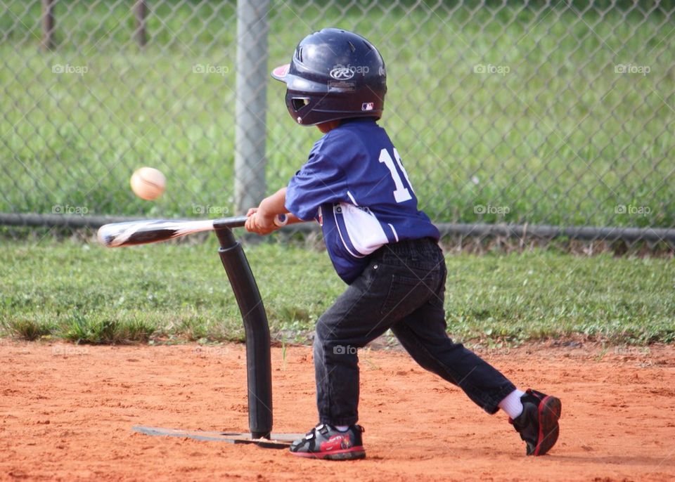 Boy at bat