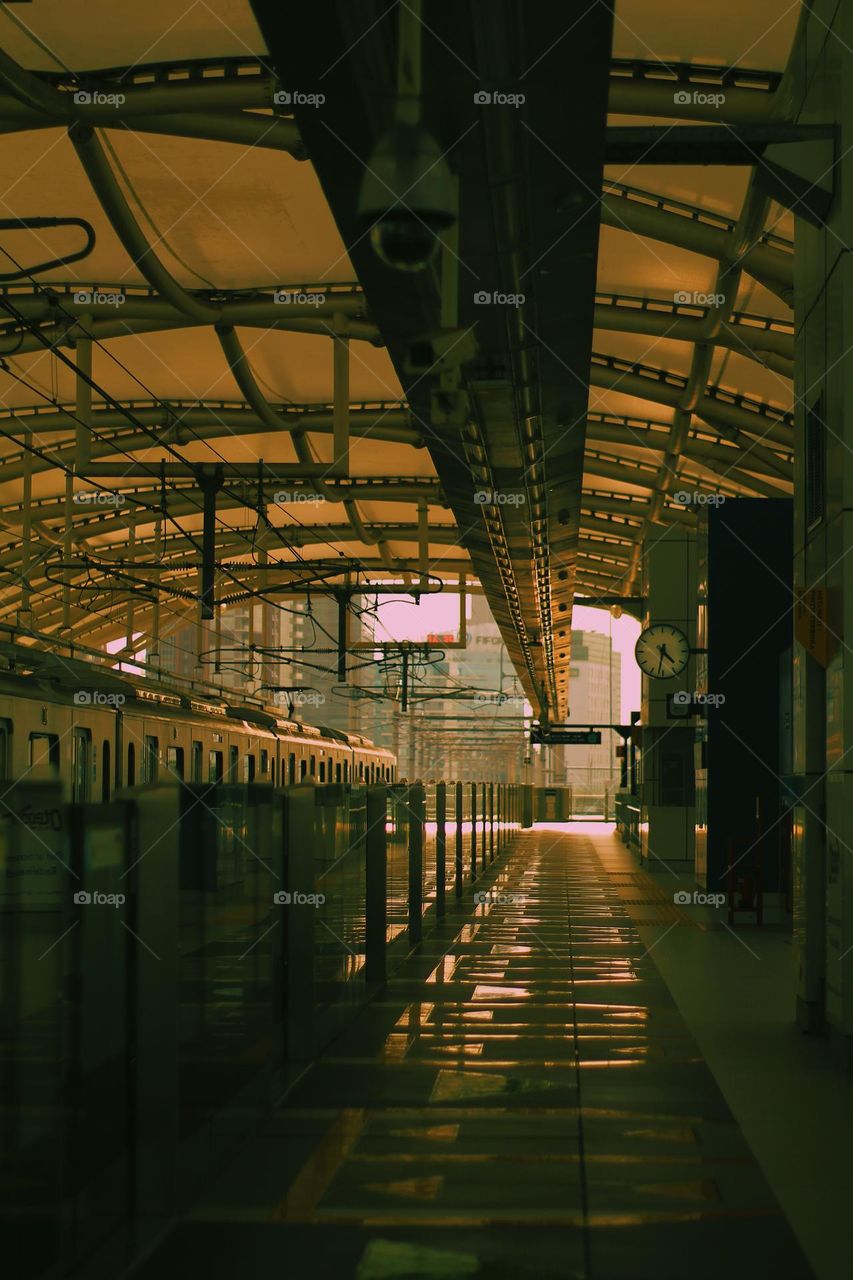 Mrt station Jakarta 