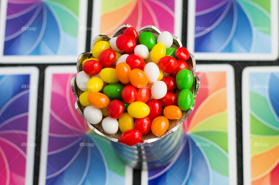 Colorful candies.