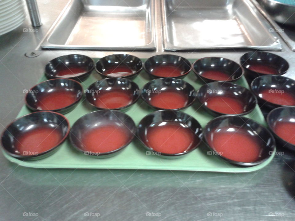 Jello in bowls