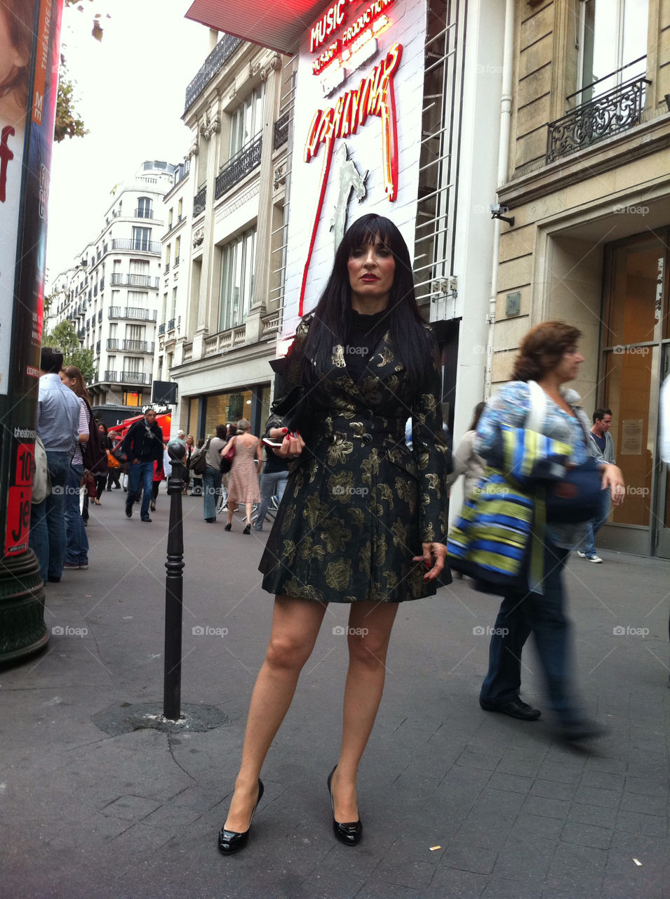 woman france streets paris by munk