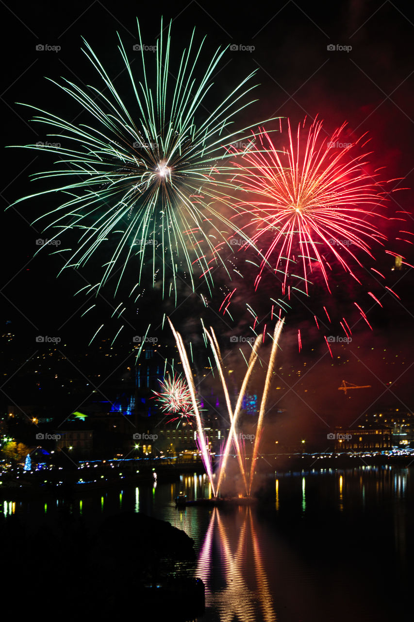 explosion of happiness