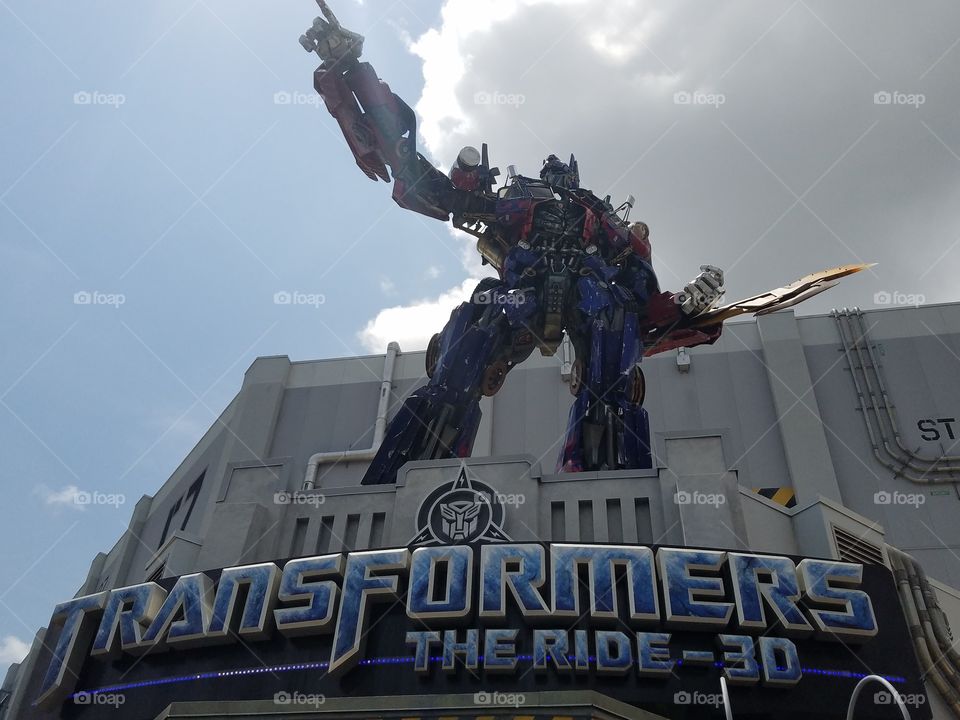 Transformers Ride: Universal Studios