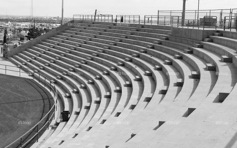 Concrete Stadium Seats 