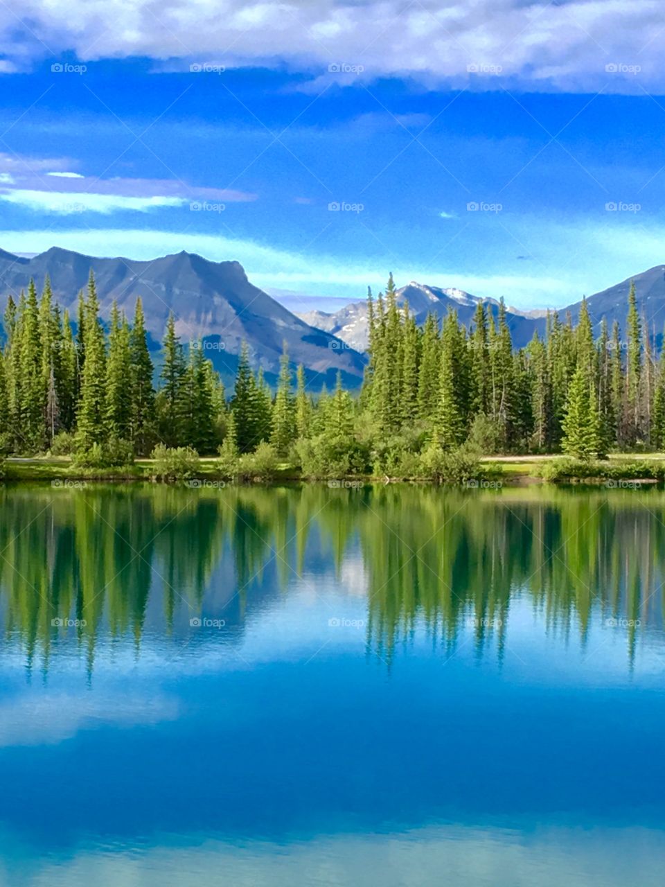 Symmetry in lake