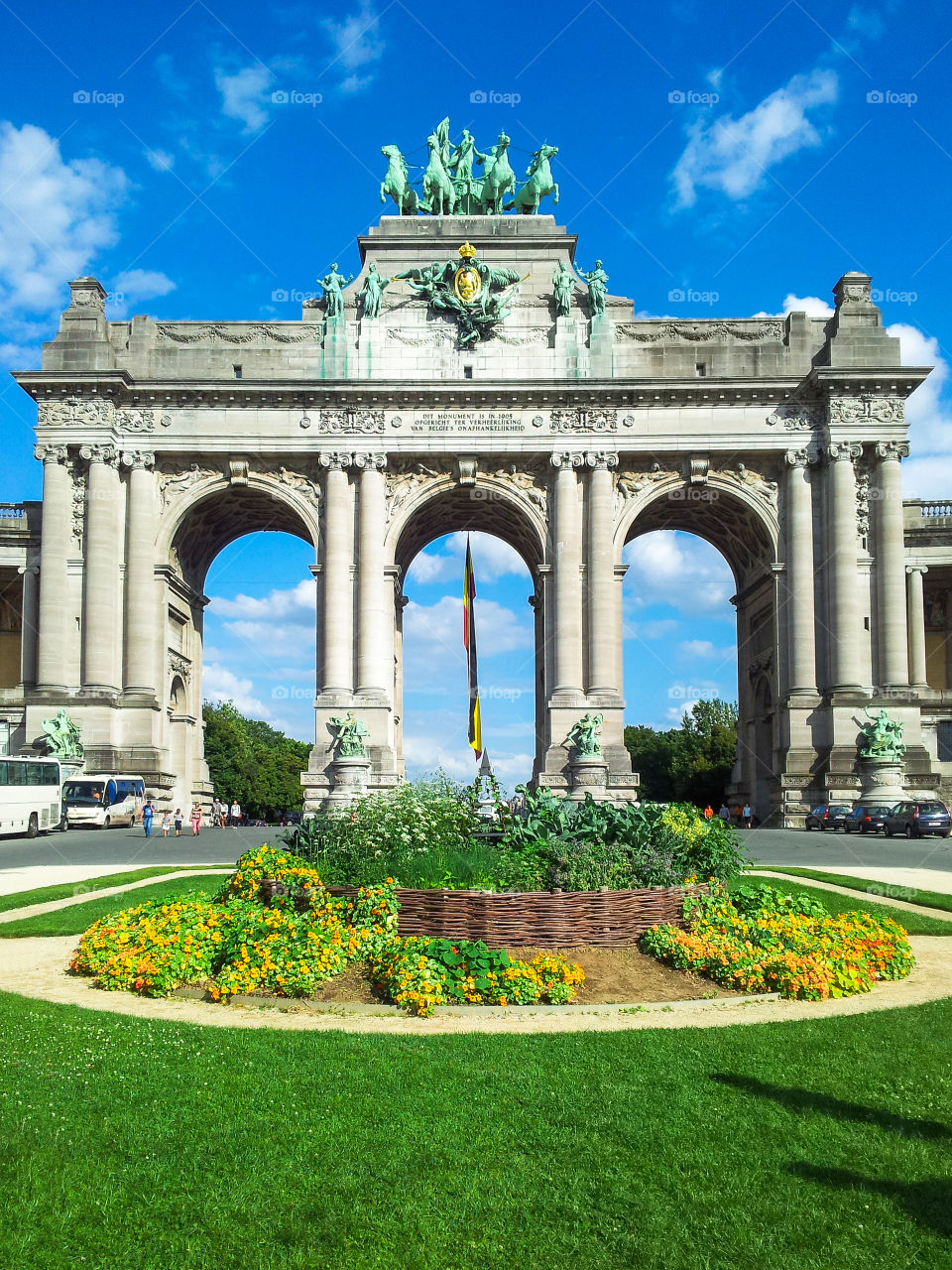 Parc du Cinquantenaire @ Brussels, Belgium