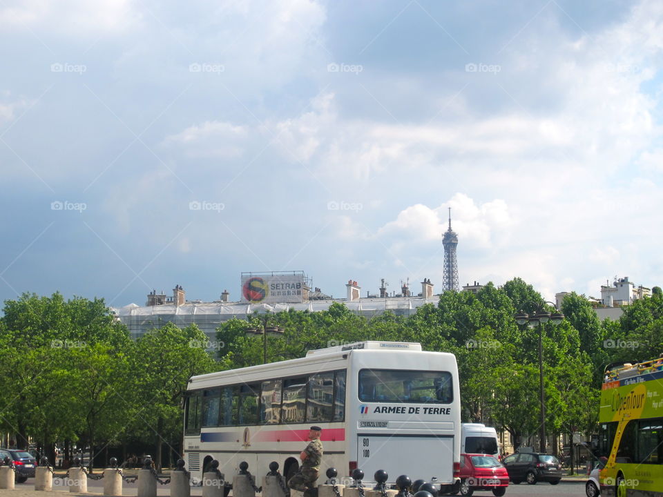 Vehicle, Road, Bus, Police, Street