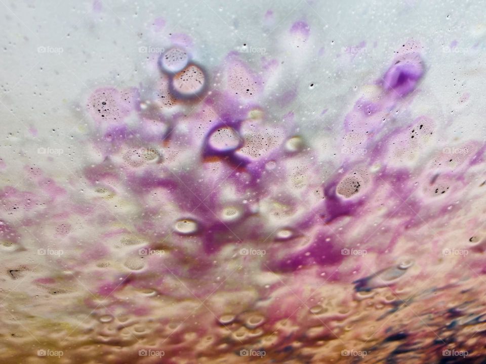 Bubbles in the car wash 