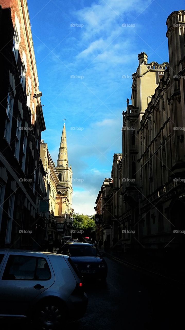 City Centre - Looking up the street