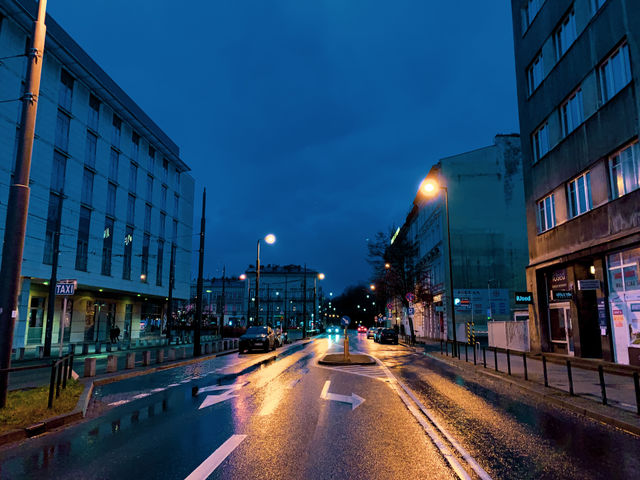 Evening street 